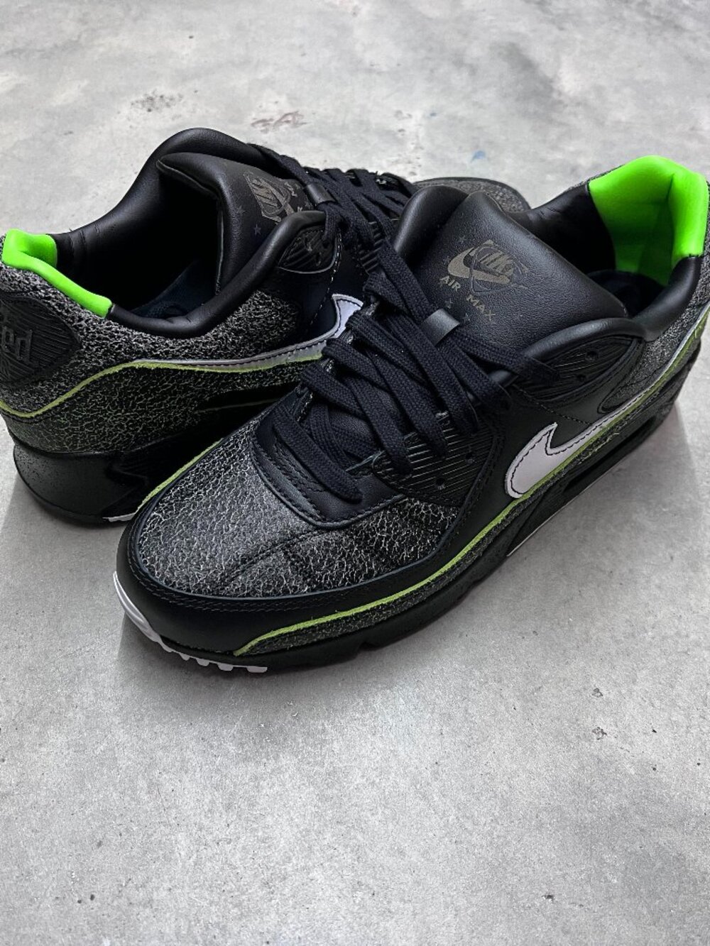 Nike Air Max 90 Black White Black Men's IU0523 010 - New